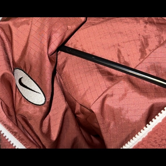 Nike oversized reversible fleece jacket - Picture 2 of 2